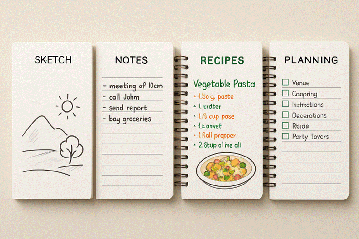 Creative Uses for Wire-O Booklets in Everyday Life