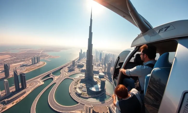 Helicopter Dubai Tours: Your Guide to the Ultimate City View