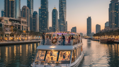 Luxury Dubai Marina Cruise Offering Scenic Waterfront, Entertainment and Fine Dining