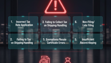 What Common Sales Tax Mistakes Put Businesses at Risk of Audits and Penalties?