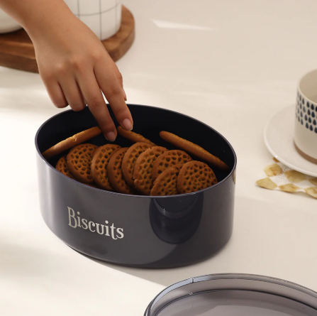 Biscuit Storage Tin: Fresh and Organized Solution for Your Cookies